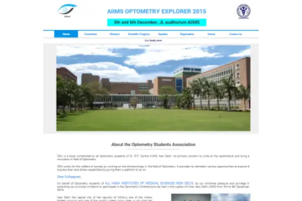 AIIMS Optometry Explorer 2015