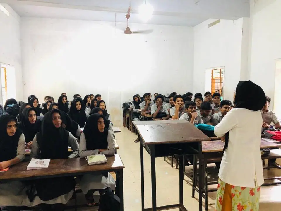 Vision Awareness Program At GHSS Irimbuzhi