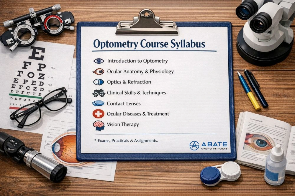 BSc Optometry Syllabus: A Complete Curriculum Guide by Abate Institute
