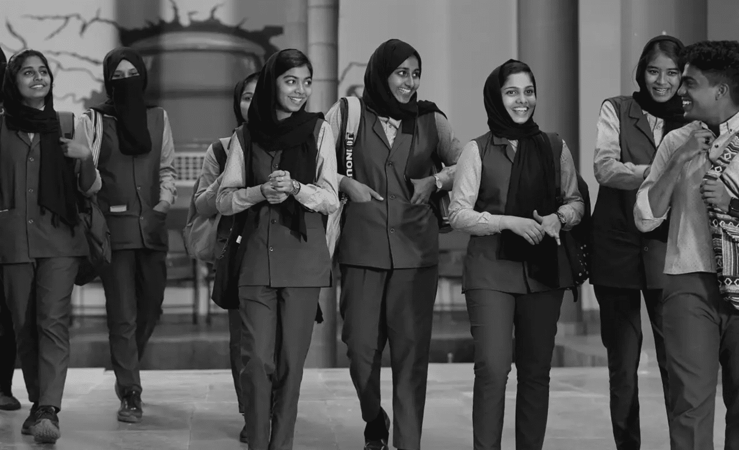 Students of Abate enjoying after class of interior designing course