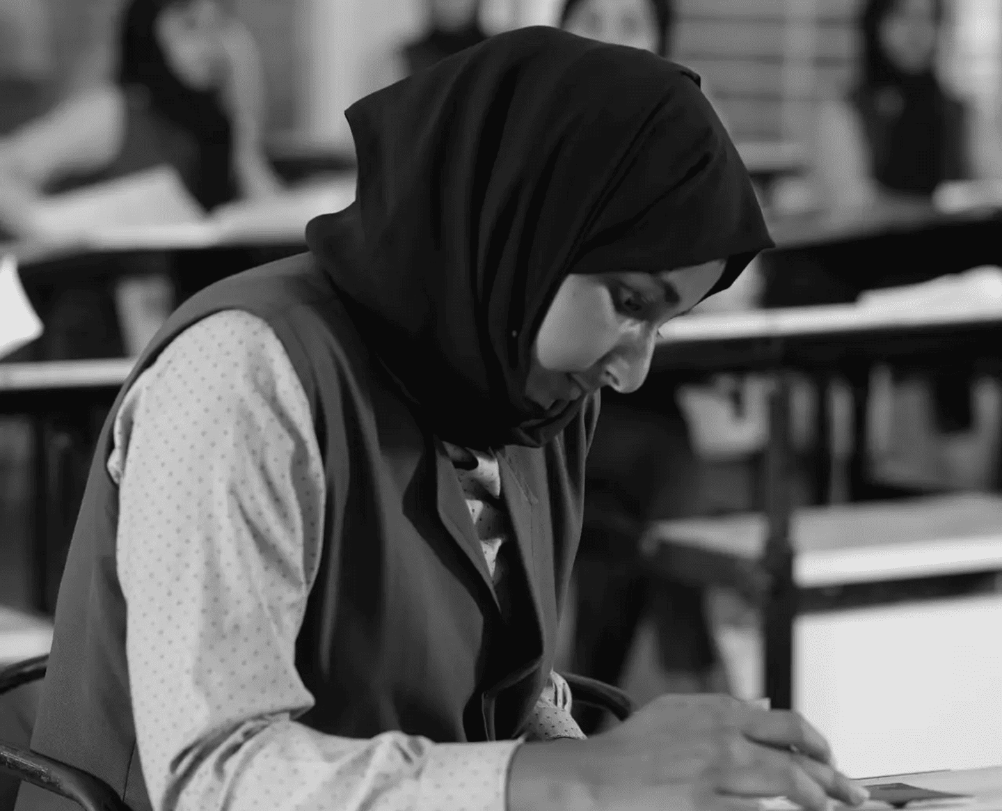 Student studying at Abate interior design college in Malappuram