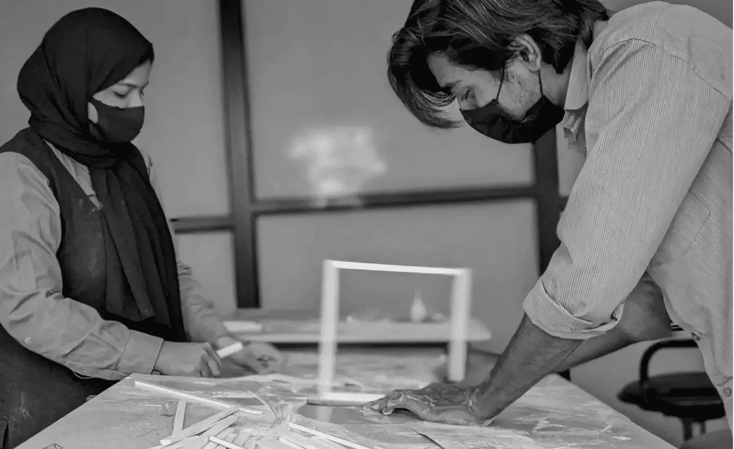 students practically studies interior designing from Abate institute of interior design in Kannur