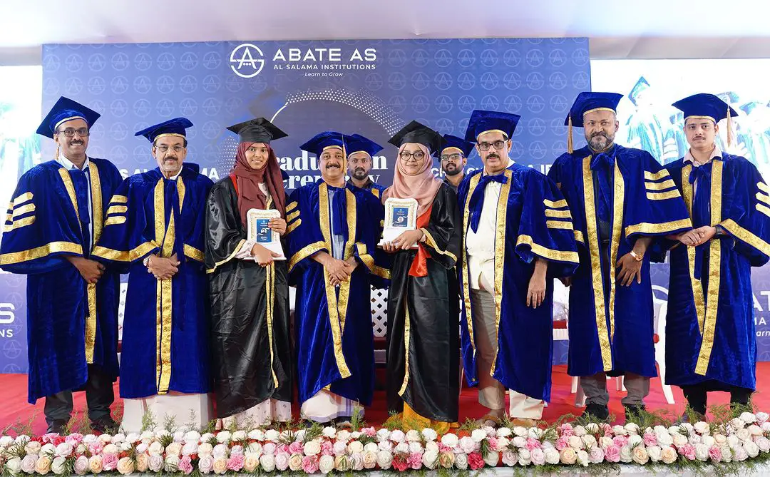 Glimpses from Abate Group of Institutions' B Sc. Interior Design, ACCA & B. Com Convocation Ceremony on 28th January 2023 with MLA Sri. Najeeb Kanthapuram as the Chief Guest